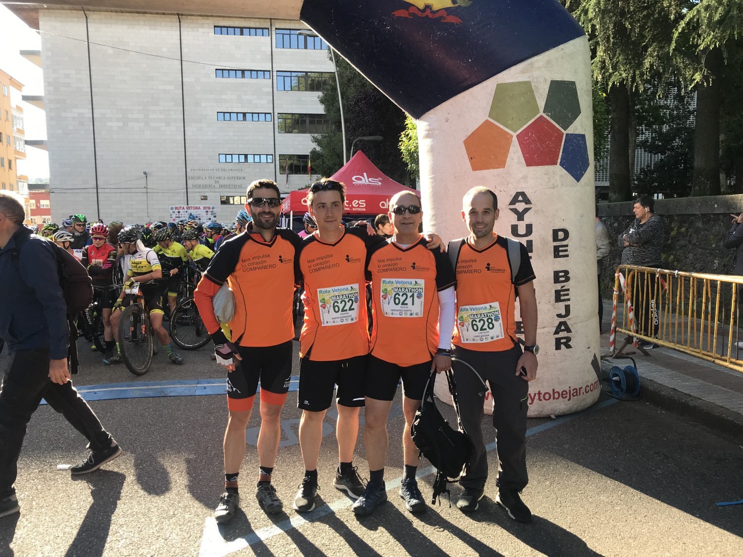 Un equipo de Itevelesa Saludable participa en la VII Ruta Vetona - Los 100 de Béjar y el V Marathon Vetón
